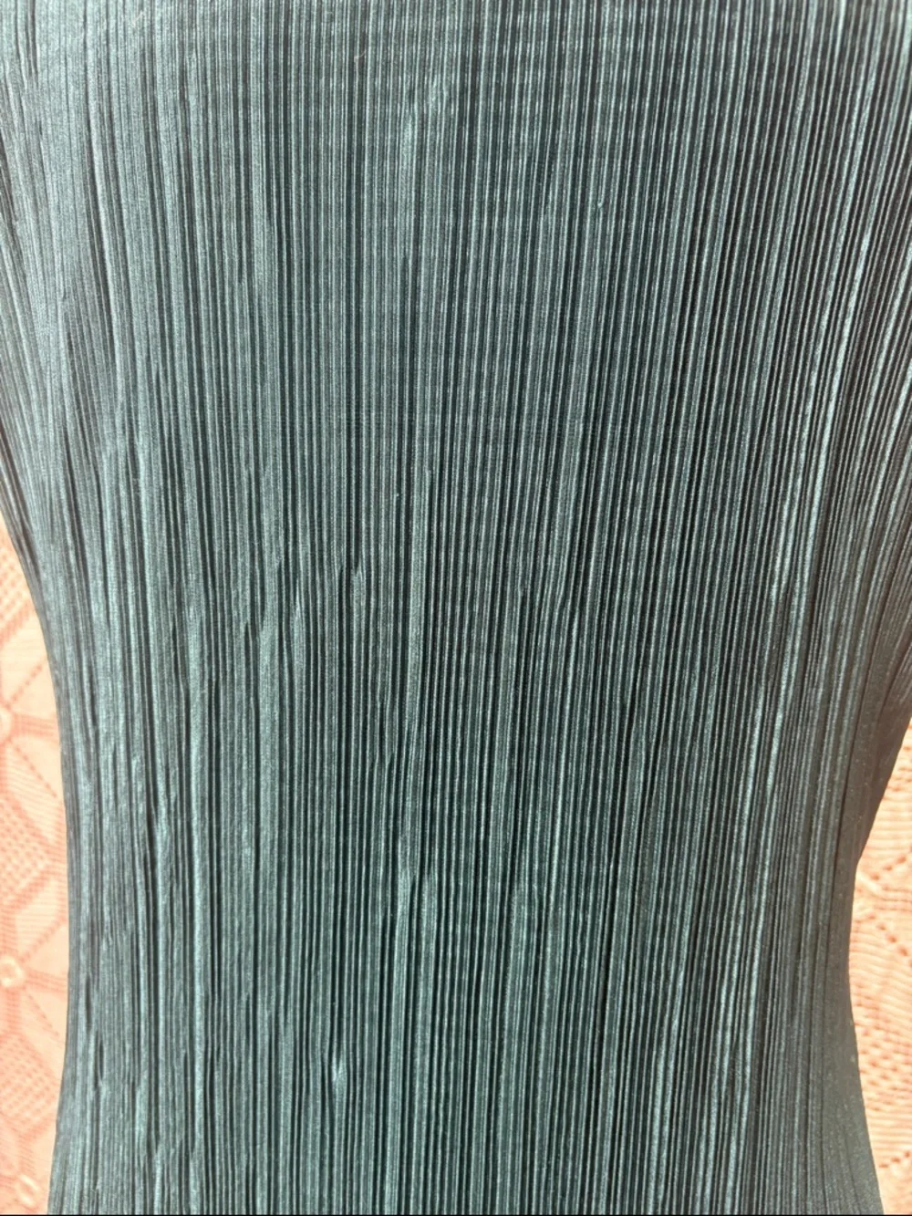 Jessica Pleated Asymmetrical Tunic Top – Teal | Size L (16) - Picture 8 of 10